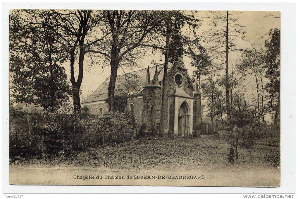 Ref 174 - Chapelle Du Château De SAINT-JEAN-DE-BEAUREGARD - Other & Unclassified