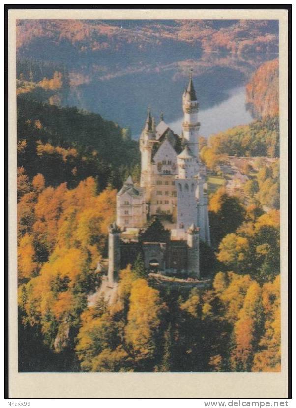 Germany - King Ludwig's Castle, Füssen Of Bavaria (Chinese Postcard) - Füssen