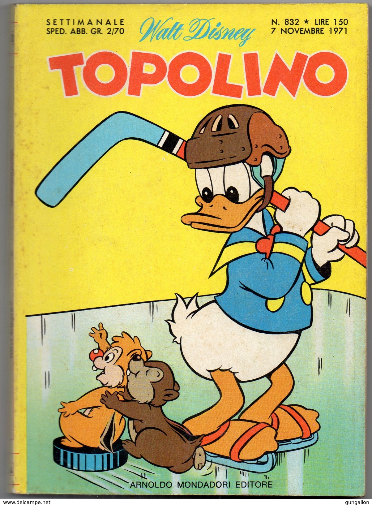 Topolino (Mondadori 1971) N. 832 - Disney