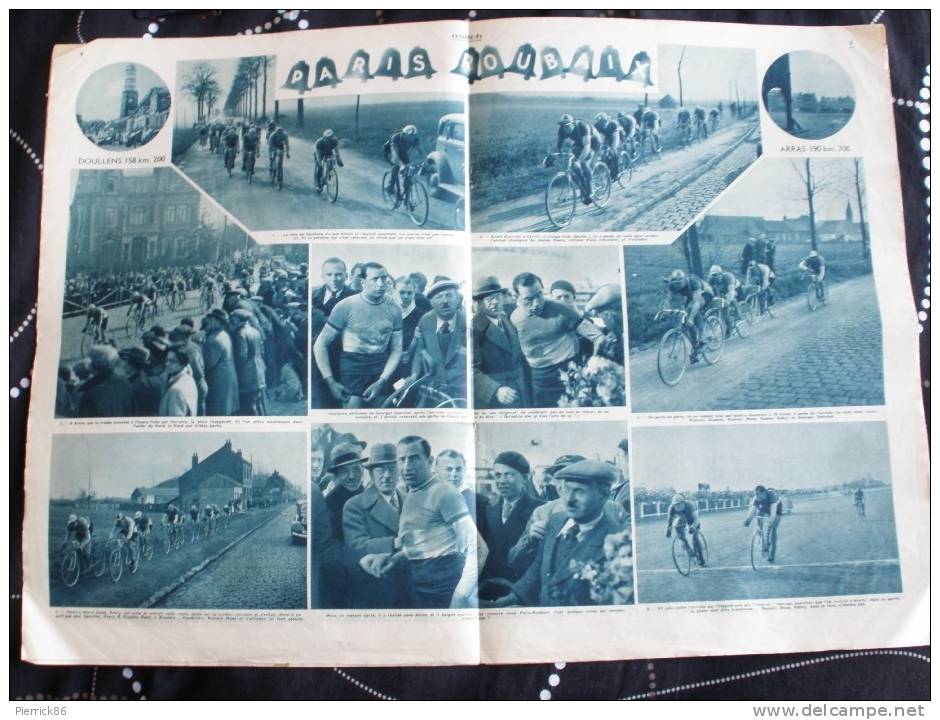 1936 PARIS - ROUBAIX / US METRO / LUTTE / AUTOMOBILE MONTE CARLO