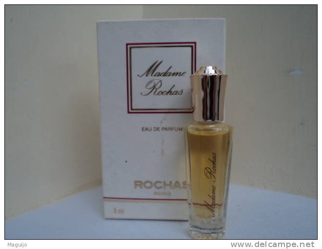 ROCHAS " MADAME ROCHAS" MINI EDP 3 ML  LIRE!!! - Miniatures Femmes (avec Boite)