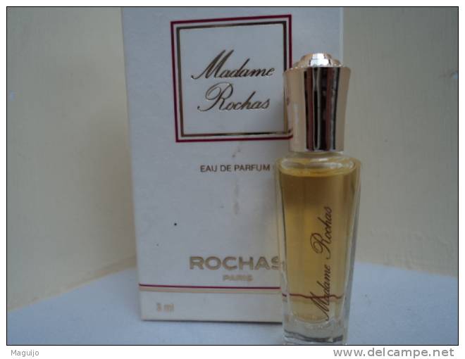 ROCHAS " MADAME ROCHAS" MINI EDP 3 ML  LIRE!!! - Miniatures Womens' Fragrances (in Box)