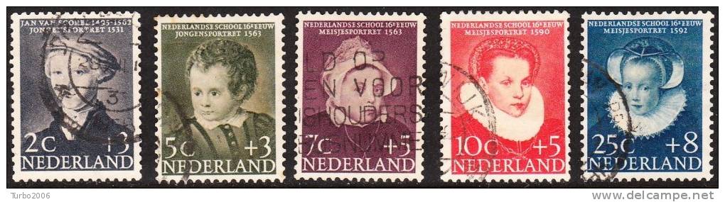 1956 Kinderzegels NVPH 683 / 687 - Used Stamps