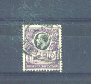 GOLD COAST -  1928 6d FU - Goudkust (...-1957)