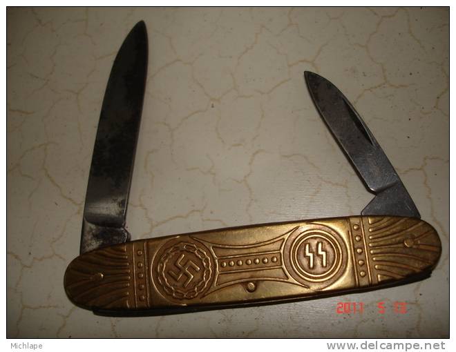 CANIF SOLINGEN WW2 ???? TRES BEL ETAT - Knives/Swords