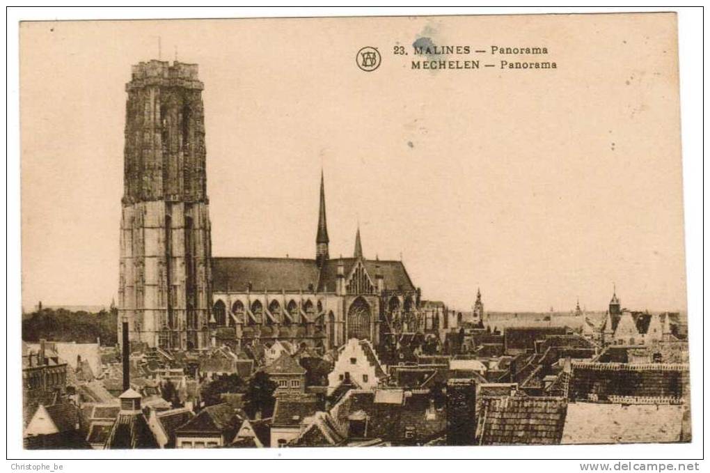 Mechelen, Malines, Panorama (pk2632) - Malines