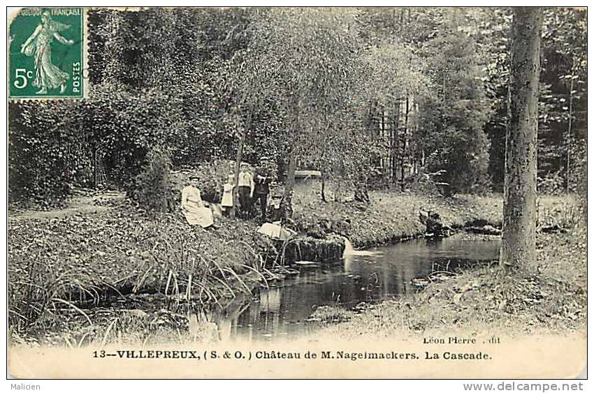 Yvelines - Ref A897- Villepreux - Chateau De M Nageimackers - La Cascade - Villepreux
