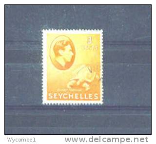 SEYCHELLES - 1938  George VI  3c  FU - Seychellen (...-1976)