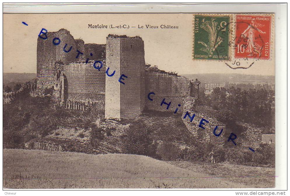 MONTOIRE LE VIEUX CHATEAU - Montoire-sur-le-Loir