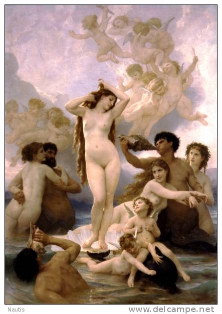 Art Print Reproduction On Original Painting Canvas, New Picture, Bouguereau, Birth Of Venus - Prints & Engravings