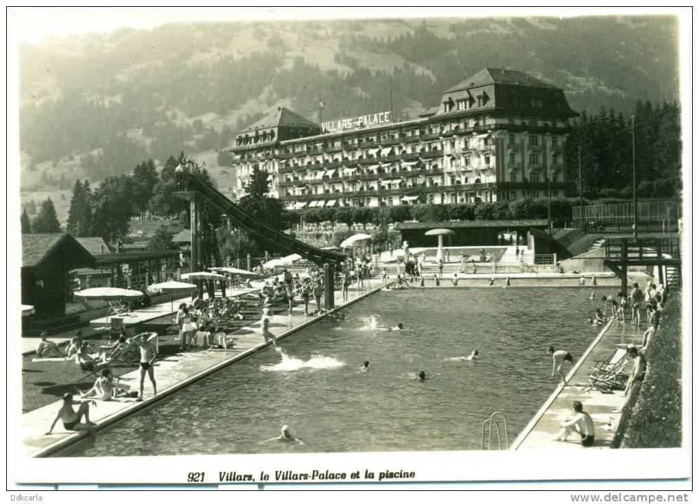 Villars, Le Villars-Palace Et La Piscine - Autres & Non Classés