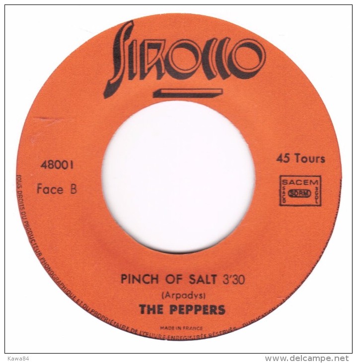 SP 45 RPM (7")  The Peppers  "  Pepper Box  " - Soul - R&B