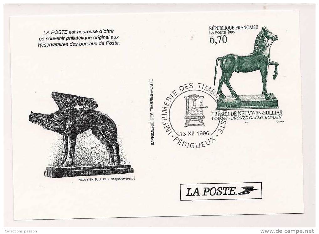 Cp , SOUVENIR PHILATELIQUE - Stamps (pictures)