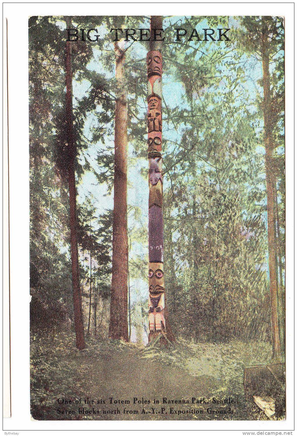 Big Tree Park - Totem Pole - Indiens D'Amérique Du Nord