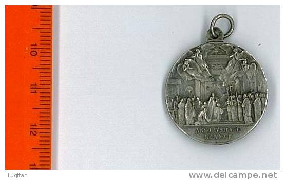 Numismatica - MEDAGLIA VOTIVA  - ANNO GIUBILARE 1925  - ISCRIZIONI IN LATINO - ARGENTO - Sonstige & Ohne Zuordnung