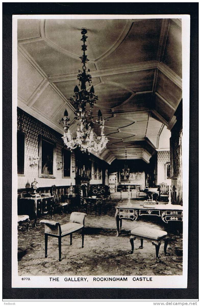 RB 715 - Real Photo Postcard - The Gallery Rockingham Castle Near Corby Northamptonshire - Northamptonshire