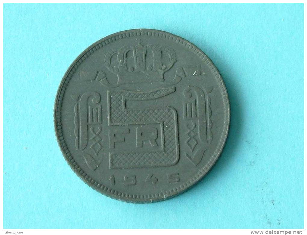 1945 FR - 5 FRANCS - Morin 474 ( For Grade, Please See Photo ) ! - 5 Francs