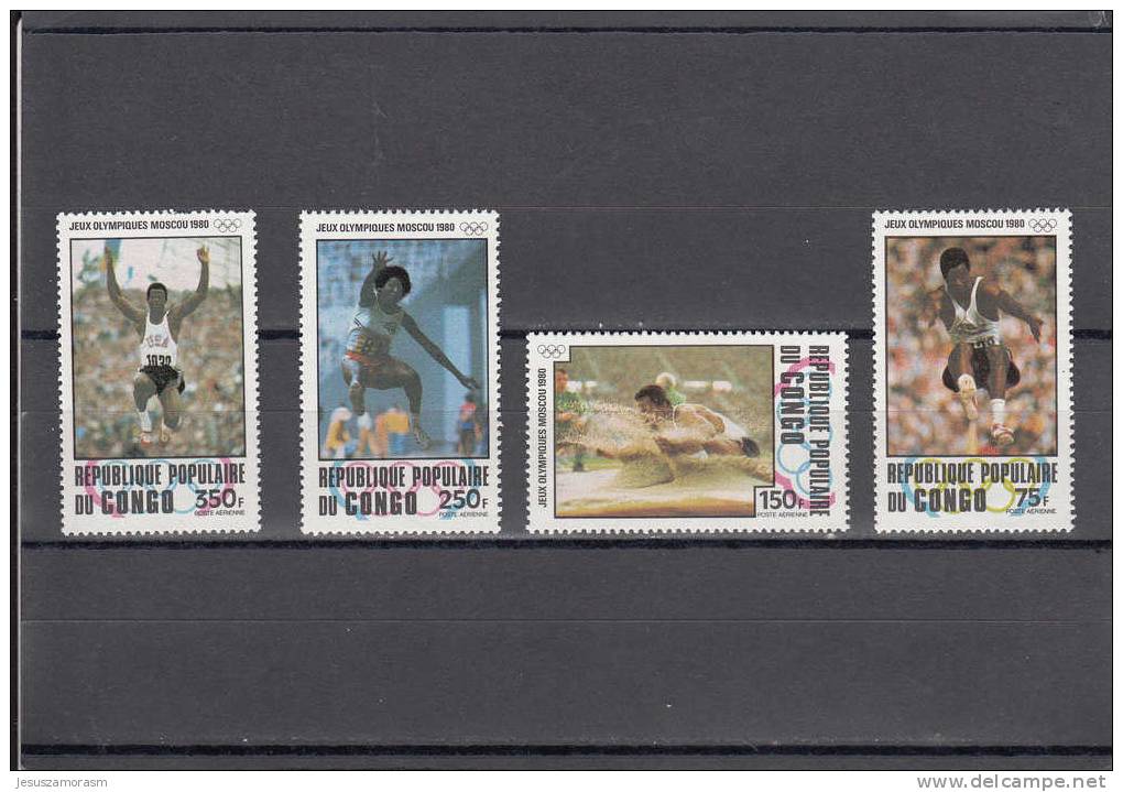 Congo Nº A269 Al A272 - Mint/hinged