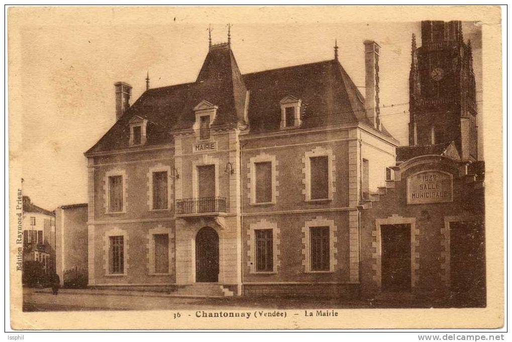 Chantonnay (Vendée) La Mairie - Chantonnay