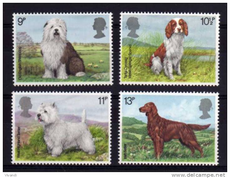 Great Britain - 1979 - Dogs - MNH - Nuovi