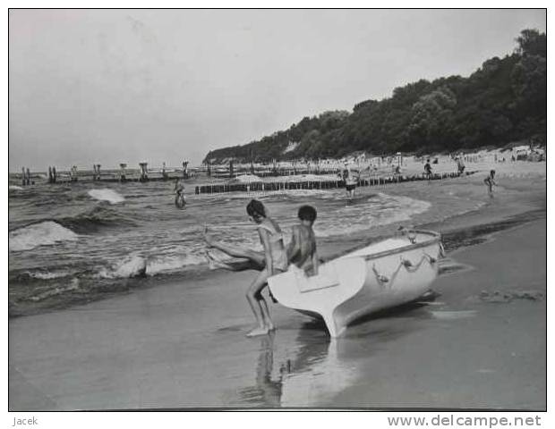 Boat  Rewal Poland 1972 Year - Houseboats