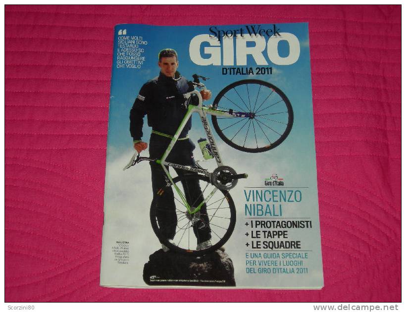 Sport Week 2011 Guida Giro D'Italia NIBALI - Sport