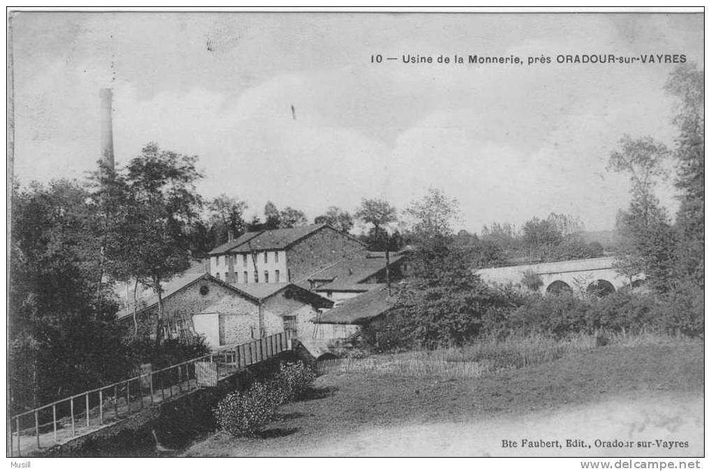 Usine De La Monnerie, Près Oradour-sur-Vayres. - Oradour Sur Vayres