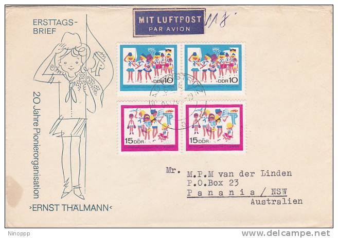 Germany DDR 1970 Girl Guides Souvenir Cover - Other & Unclassified