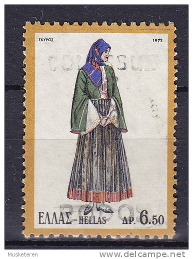 Greece 1973 Mi. 1140     6.50 Dr Volkstracht Insel Skyros - Oblitérés