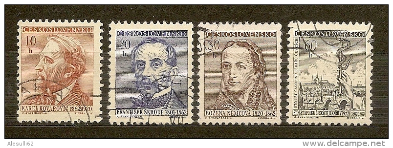 Ceskoslovensko Tchecoslovaquie N. 1200-1201-1202-1204/US -  1962 - Lot Lotto - Neufs