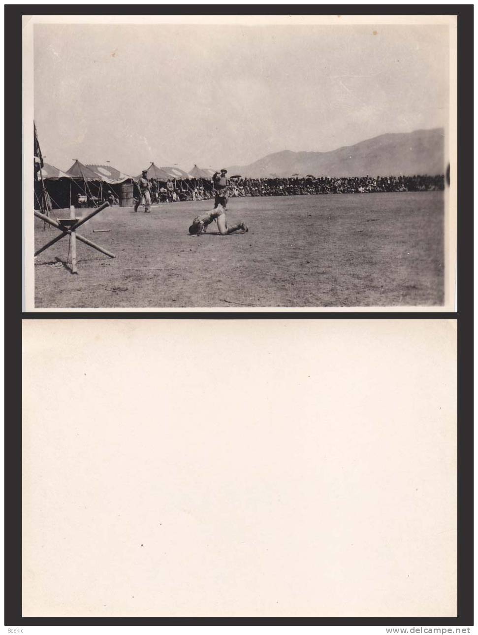 MONGOLIA HOLIDAY COMPETITION OLD RPPC - D9413 - Mongolië
