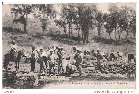 EL KENITRA  UNE CHARBONNIERE DANS LA FORET DE MAMORA (BELLE ANIMATION) 1916 - Algerien