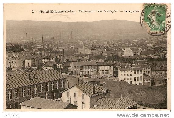 Saint-Etienne : Vue Sur Le Clapier - Feurs