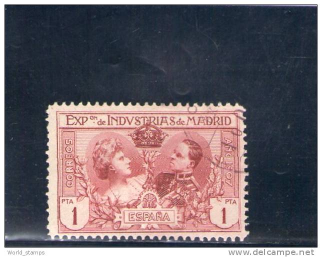 ESPANA 1907 USADO - Used Stamps