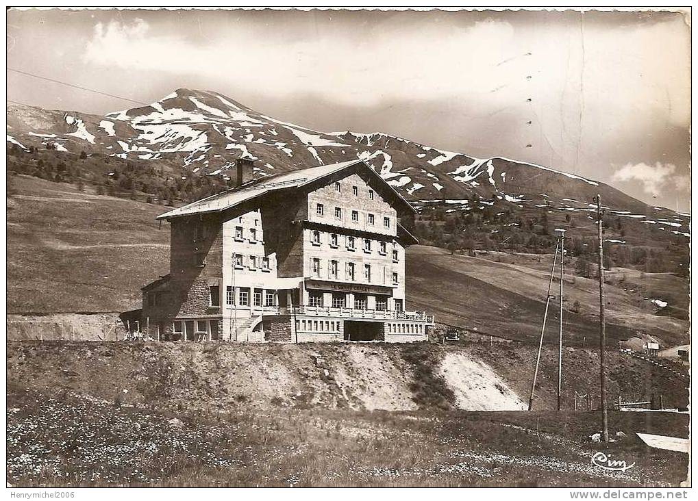 Hautes Alpes , Col De Vars Hotel  " Le Grand Chalet"  , Ed Photo Cim - Other & Unclassified