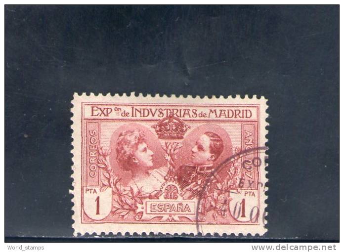 ESPANA 1907 USADO - Used Stamps