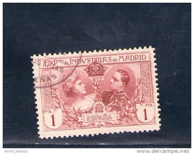 ESPANA 1907 USADO - Used Stamps