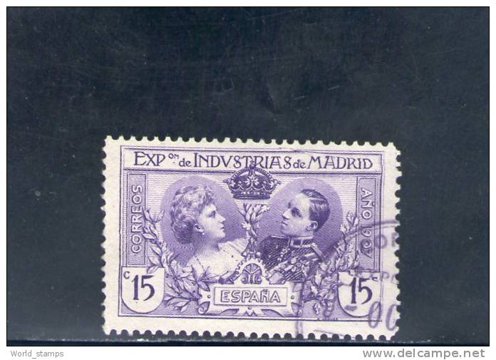 ESPANA 1907 USADO - Used Stamps