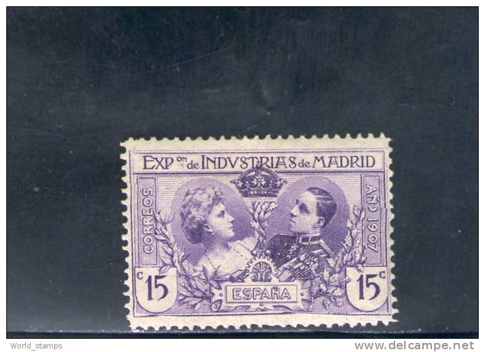 ESPANA 1907 * - Unused Stamps