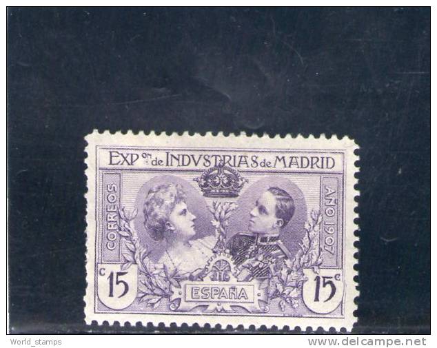 ESPANA 1907 * - Unused Stamps