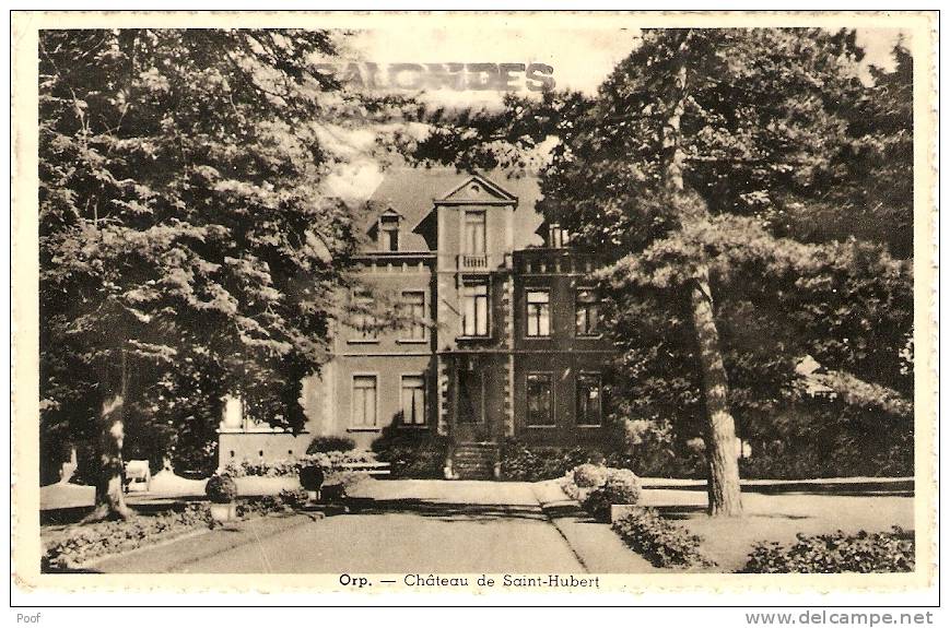 Orp : Château De Saint-Hubert - Orp-Jauche