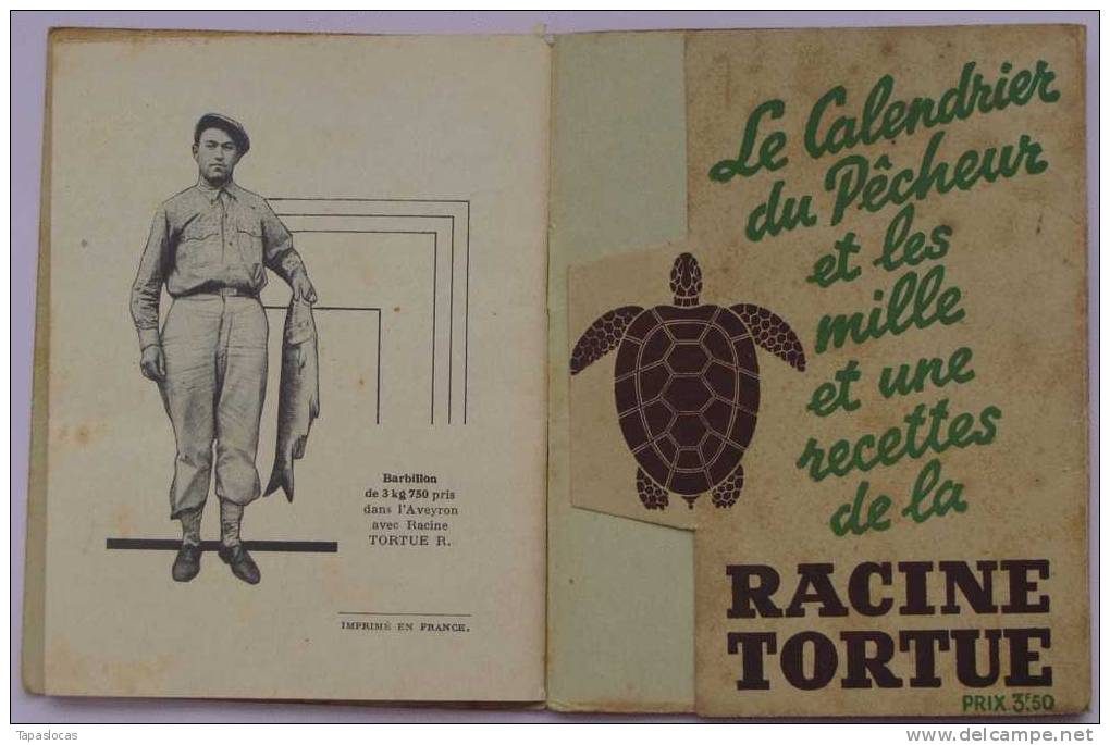 Calendrier Du Pecheur Racine Tortue - Vide