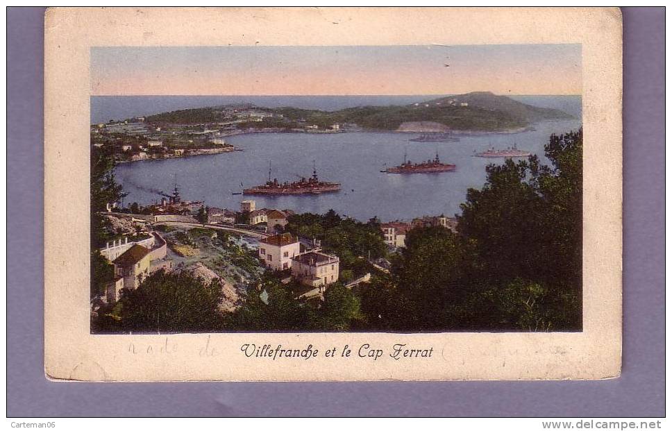 06 - Villefranche Sur Mer Et Le Cap Ferrat - Editeur: Julien Frères N° 9476 - Villefranche-sur-Mer