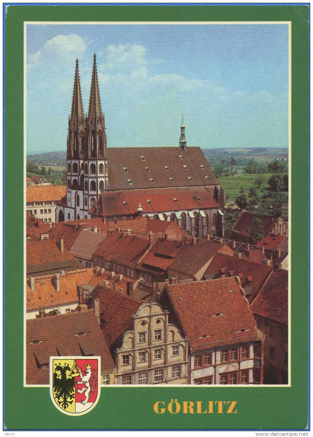 ALLEMAGNE / GERMANY:  GÖRLITZ - Altstadt Mit Vogtshof Und Peterskirche - Goerlitz