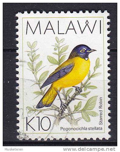 Malawi 1994  Mi. 649    10 K Bird Vogel Oiseau Starred Robin - Malawi (1964-...)