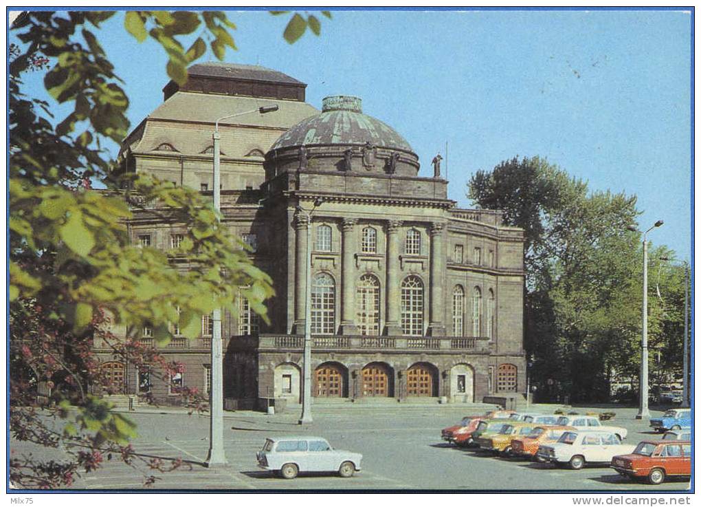ALLEMAGNE / GERMANY: KARL-MARX-STADT - Opernhaus - Chemnitz (Karl-Marx-Stadt 1953-1990)