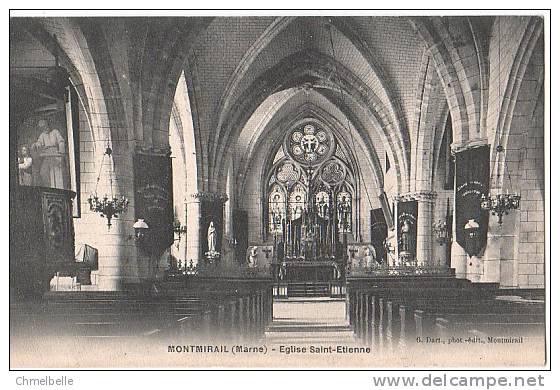 51 MONTMIRAIL Eglise Saint-Etienne - Montmirail