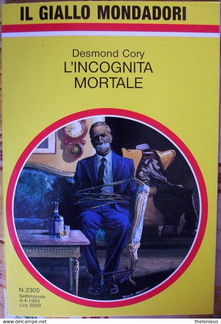 # Il Giallo Mondadori: Desmond Cory - L'incognita Mortale - Policiers Et Thrillers