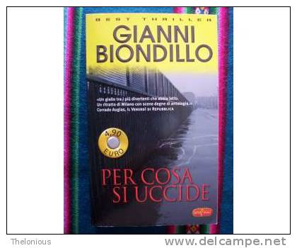 # Gianni Biondillo - Per Cosa Si Uccide - Policiers Et Thrillers