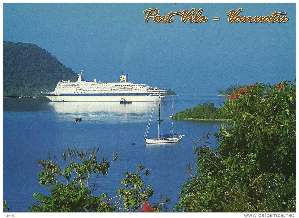 Vanuatu - CPM Neuve ** - Unused Post Card - TTB - Port Vila - Paquebot - Editions Nucolorvue N° 12709 - Vanuatu